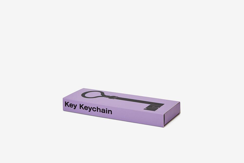 2076 Key Keychain Lavender - Picture 5 of 6